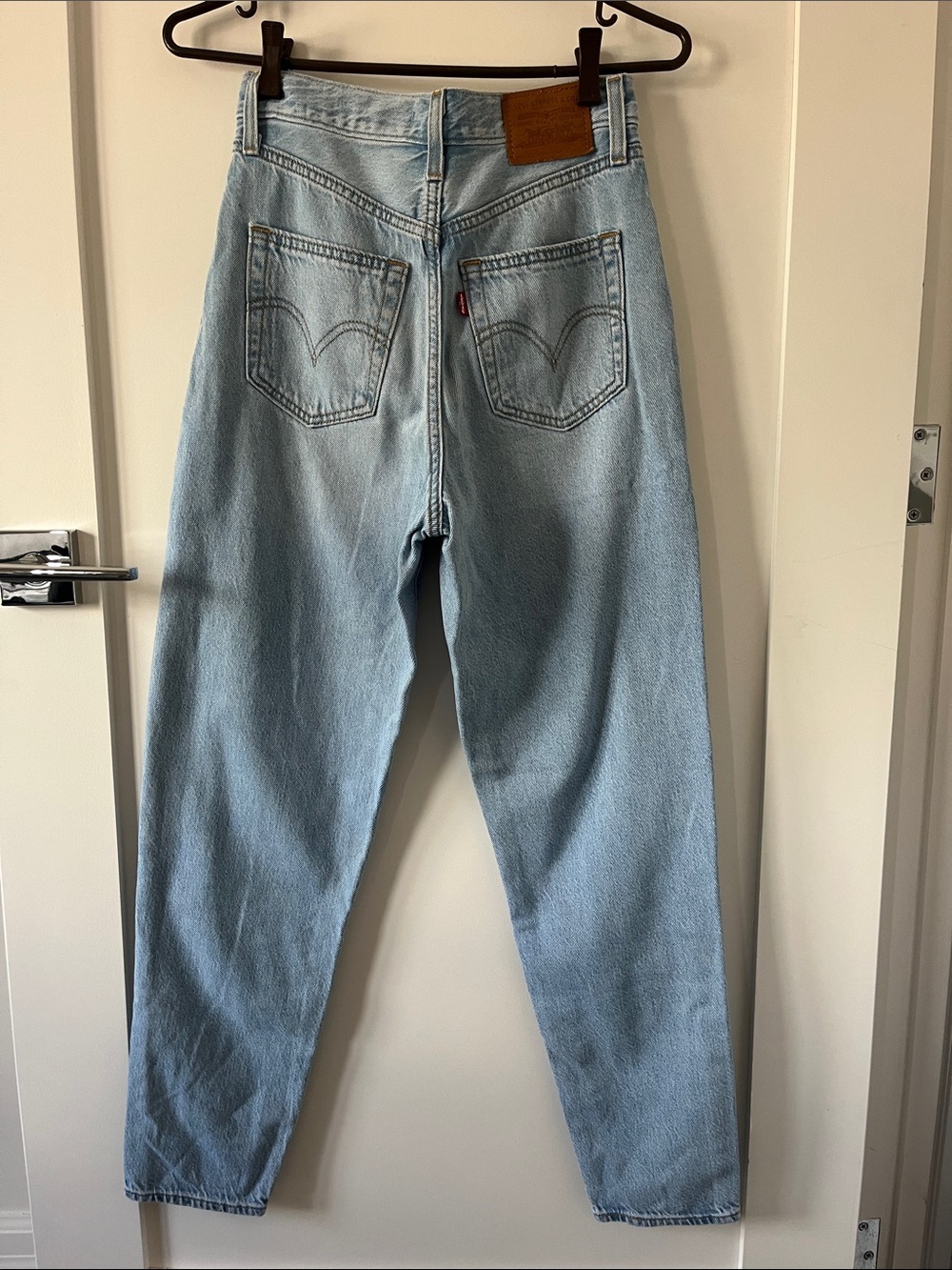Levi's Light Blue High-Loose Taper Jeans